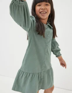 FatFace Katy Collared Cord Dress|Girls View All