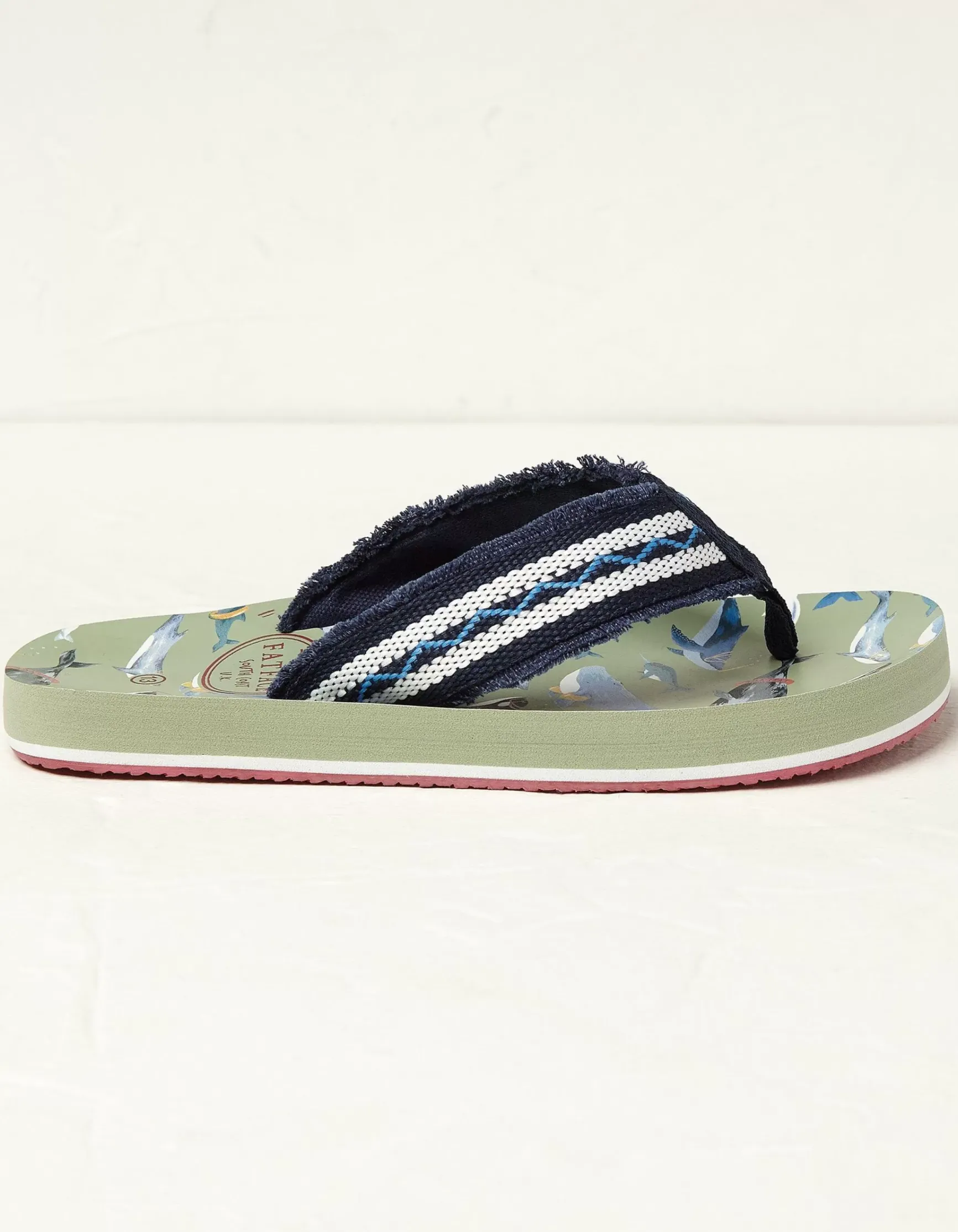 FatFace Kids Whale Flip Flops|Boys View All