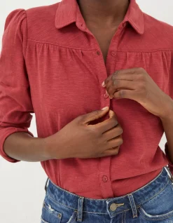 FatFace Kim Jersey Shirt|Women Tops & T-Shirts