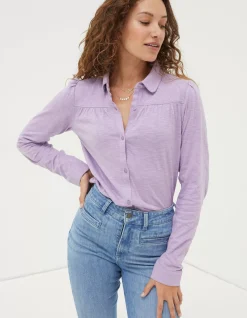 FatFace Kim Jersey Shirt|Women Tops & T-Shirts