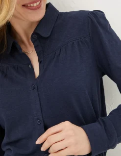 FatFace Kim Jersey Shirt|Women Tops & T-Shirts