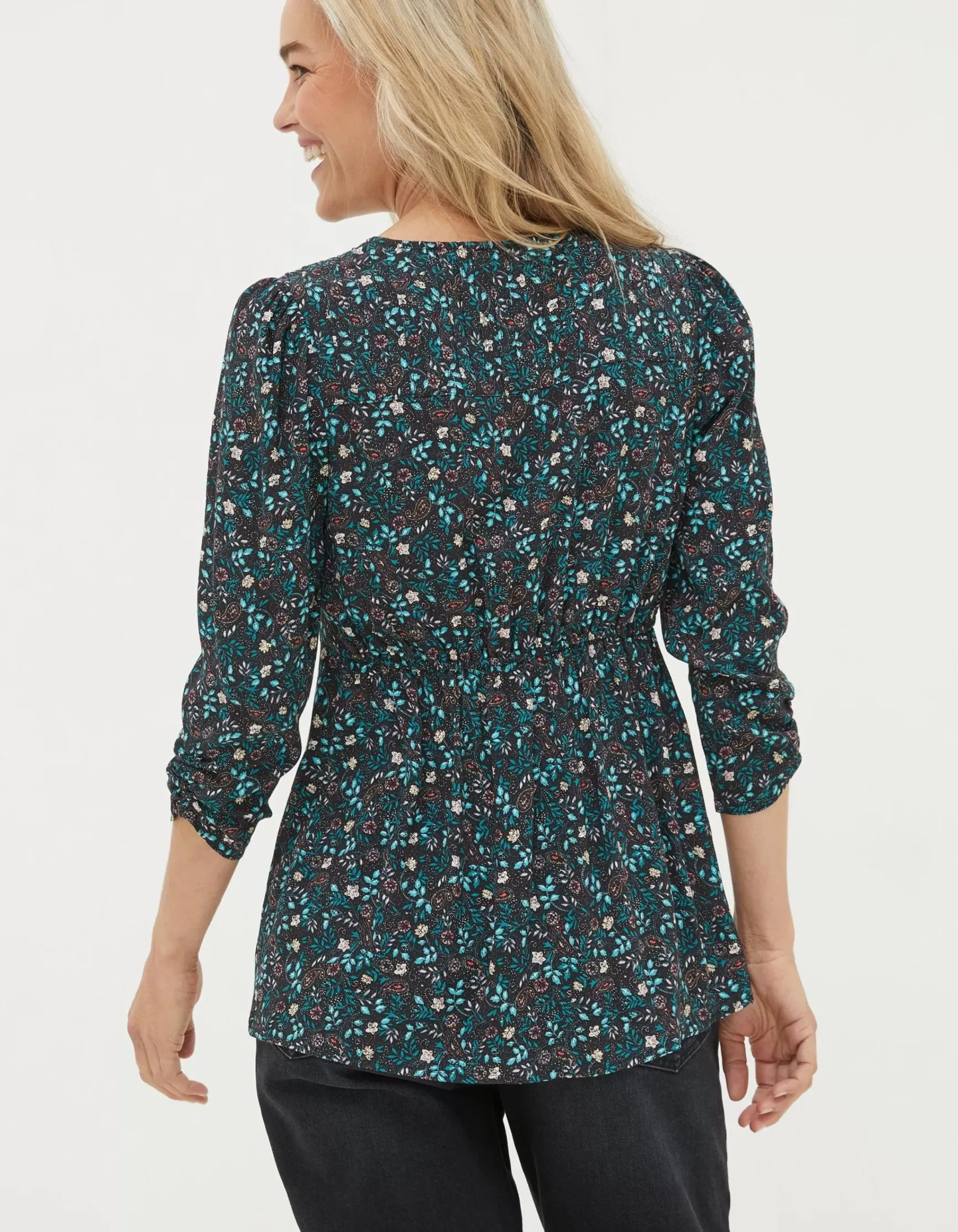 FatFace Kinsey Evergreen Blouse|Women Shirts & Blouses