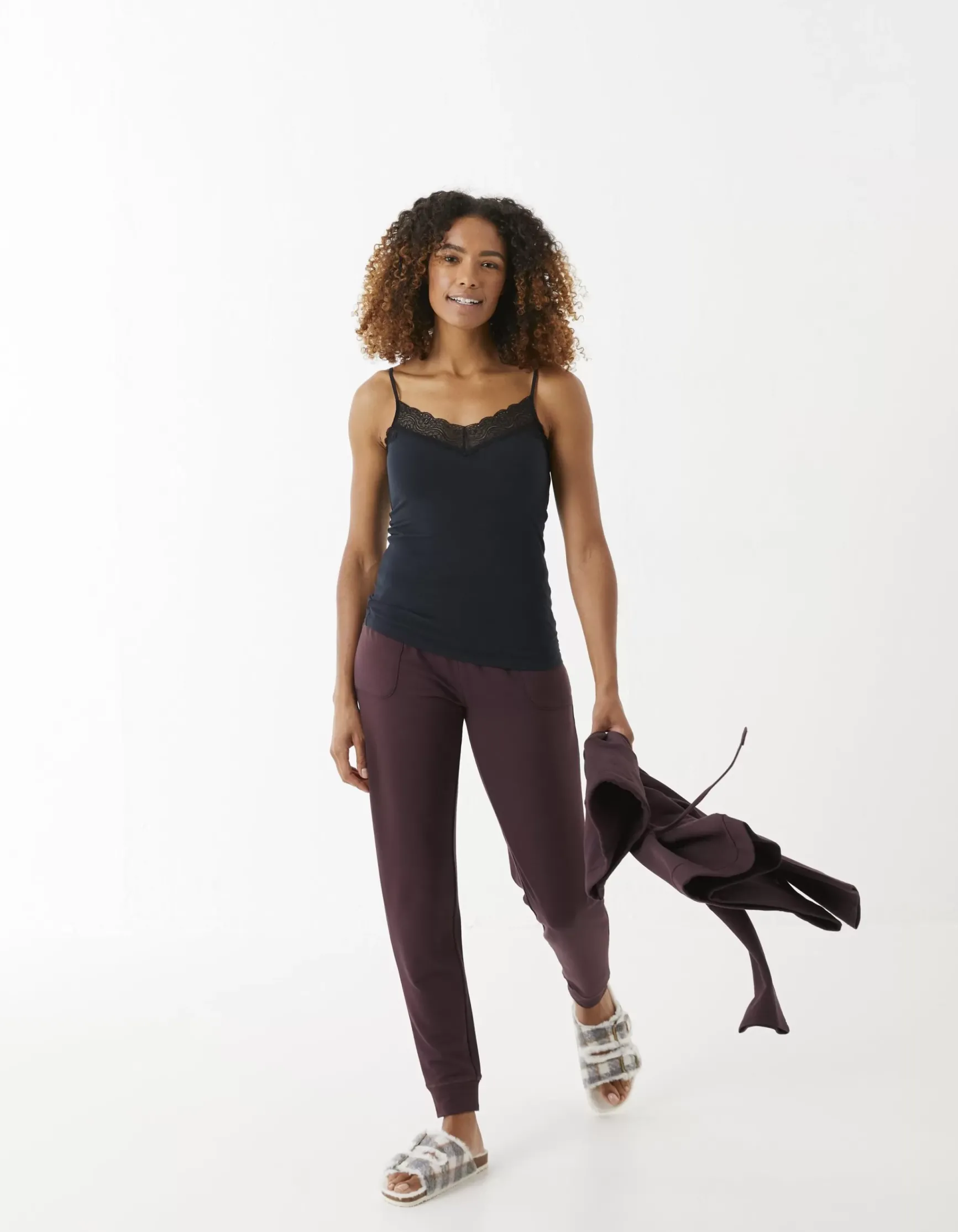FatFace Lace V-Neck Vest|Women View All