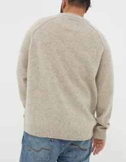 FatFace Lambswool Crew Jumper|Men View All