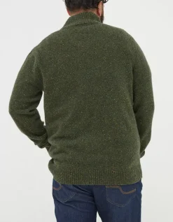 FatFace Lambswool Half Neck Jumper|Men View All