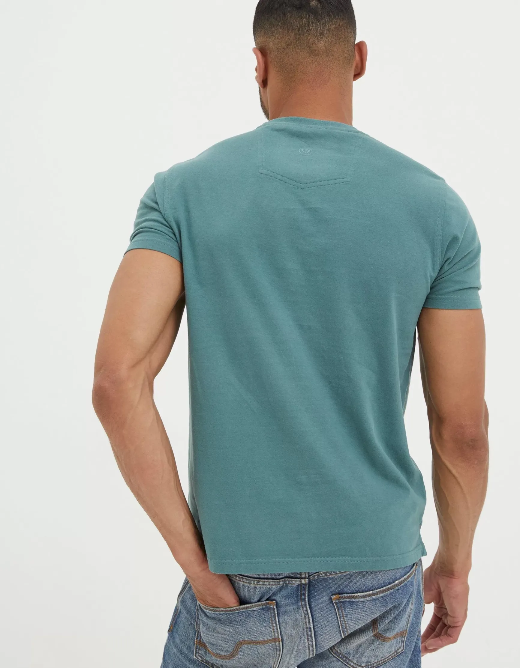 FatFace Land Rover Embroidered T-Shirt|Gifts Land Rover Collaboration