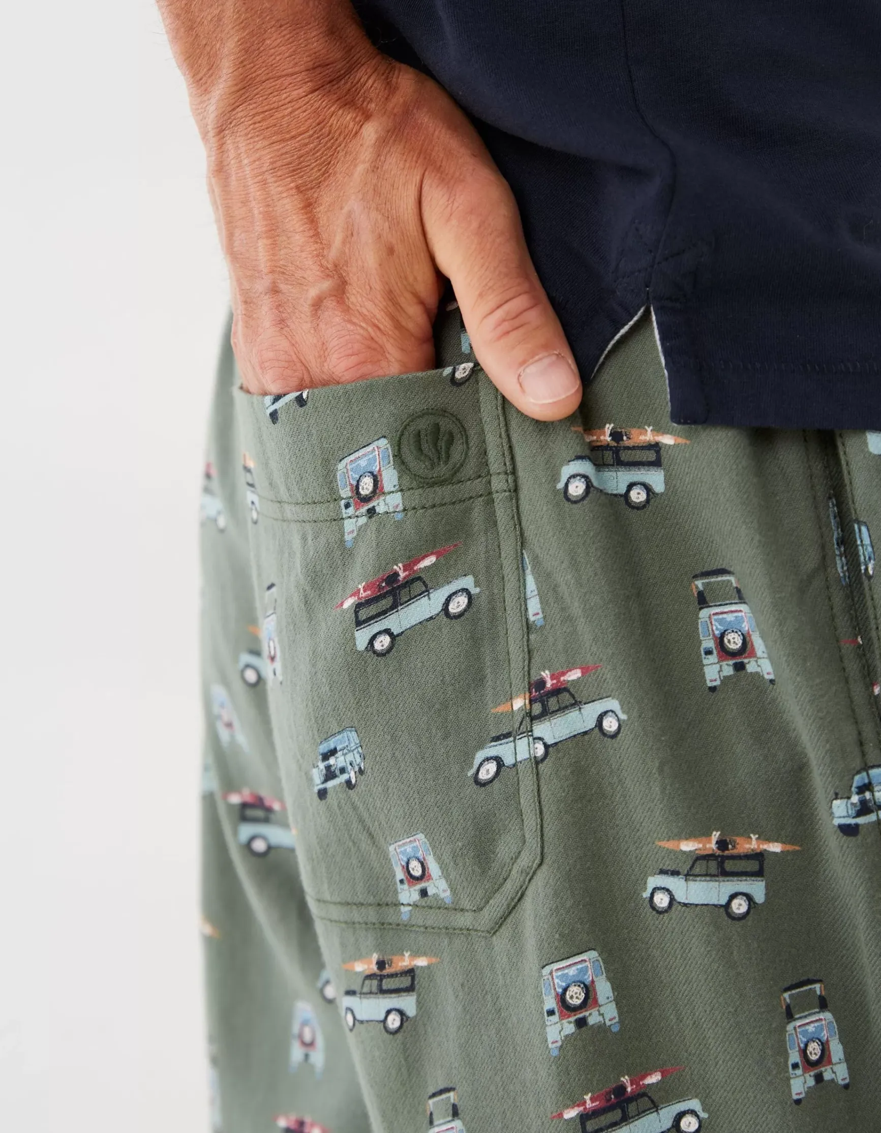 FatFace Land Rover Pyjama Bottoms|Gifts Land Rover Collaboration