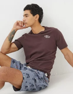 FatFace Land Rover Pyjama Shorts|Gifts Land Rover Collaboration