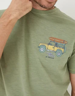 FatFace Land Rover Surf Trip T-Shirt|Gifts Land Rover Collaboration