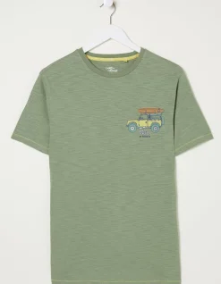 FatFace Land Rover Surf Trip T-Shirt|Gifts Land Rover Collaboration
