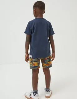 FatFace Land Rover Times Jersey T-Shirt|Gifts Land Rover Collaboration