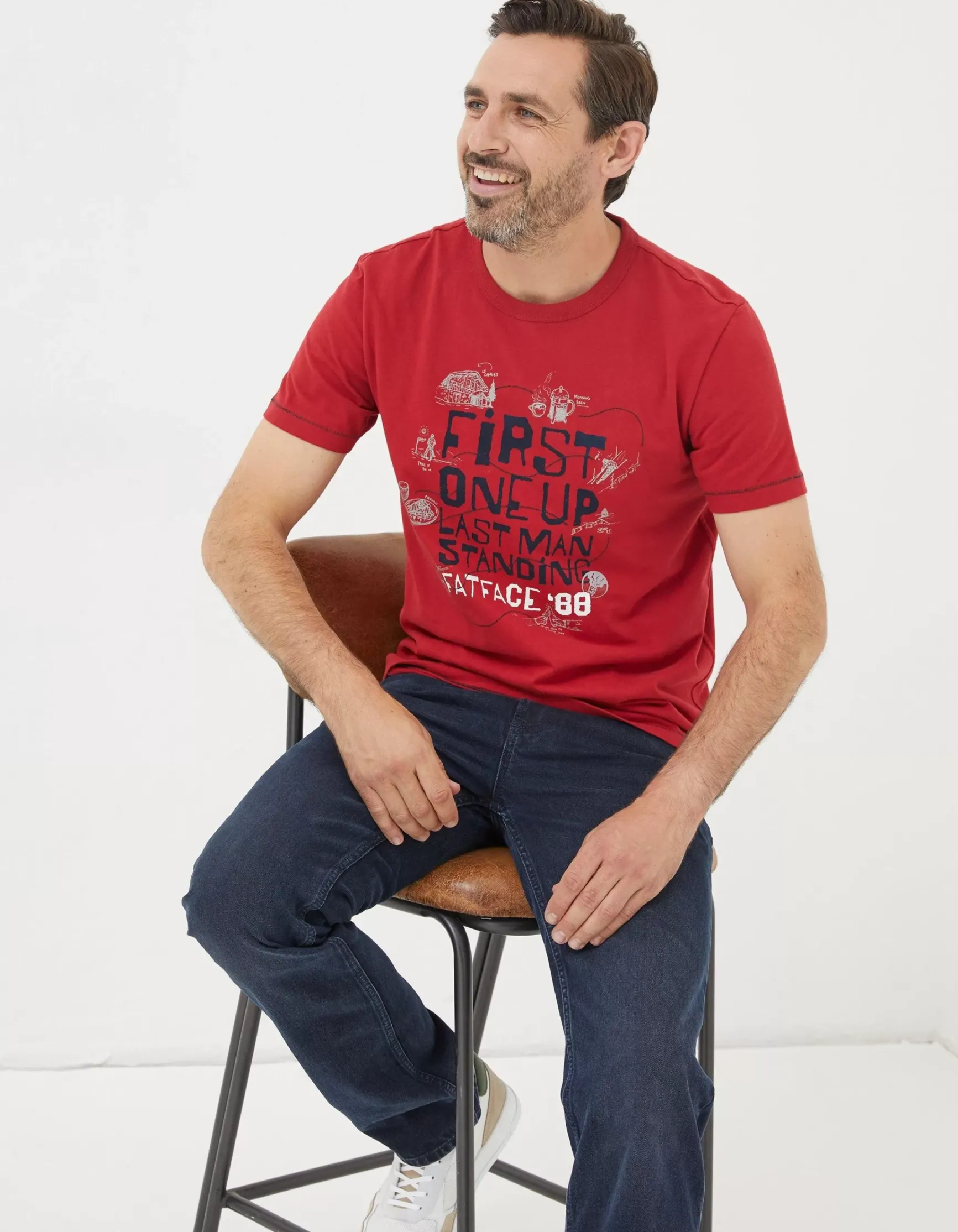 FatFace Last Man Standing T-Shirt|Men View All