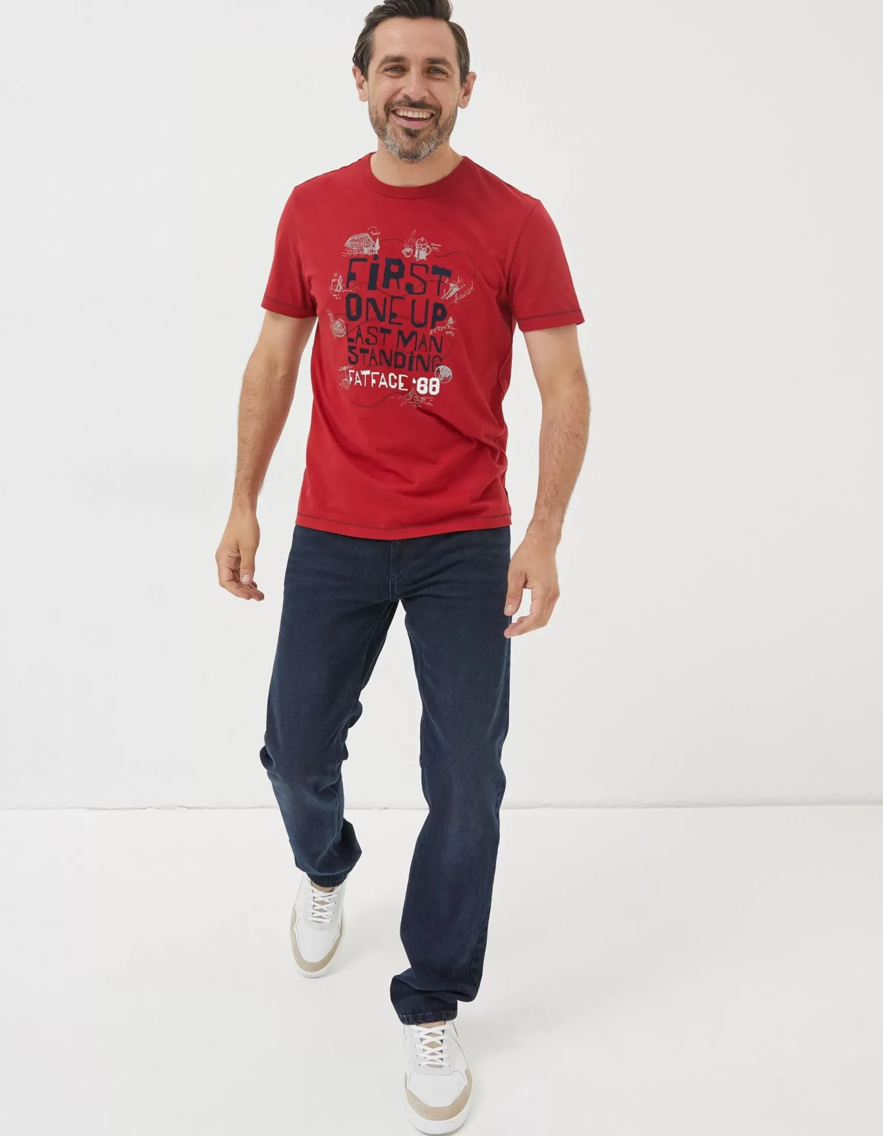 FatFace Last Man Standing T-Shirt|Men View All
