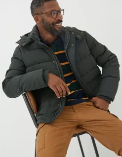 FatFace Launton Short Puffer Jacket|Men View All
