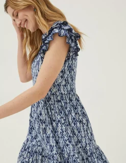 FatFace Laurie Geo Jersey Dress|Women Dresses