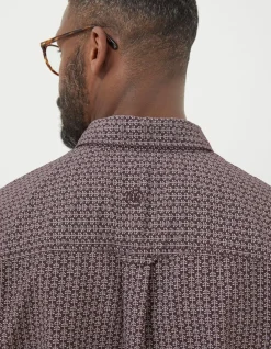 FatFace Leaf Print Shirt|Men View All