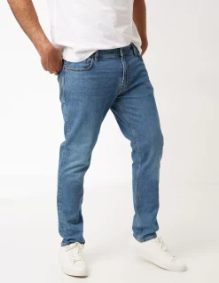FatFace Lean Slim Light Wash Jeans|Men Jeans