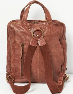 FatFace Leather Rucksack|Men View All