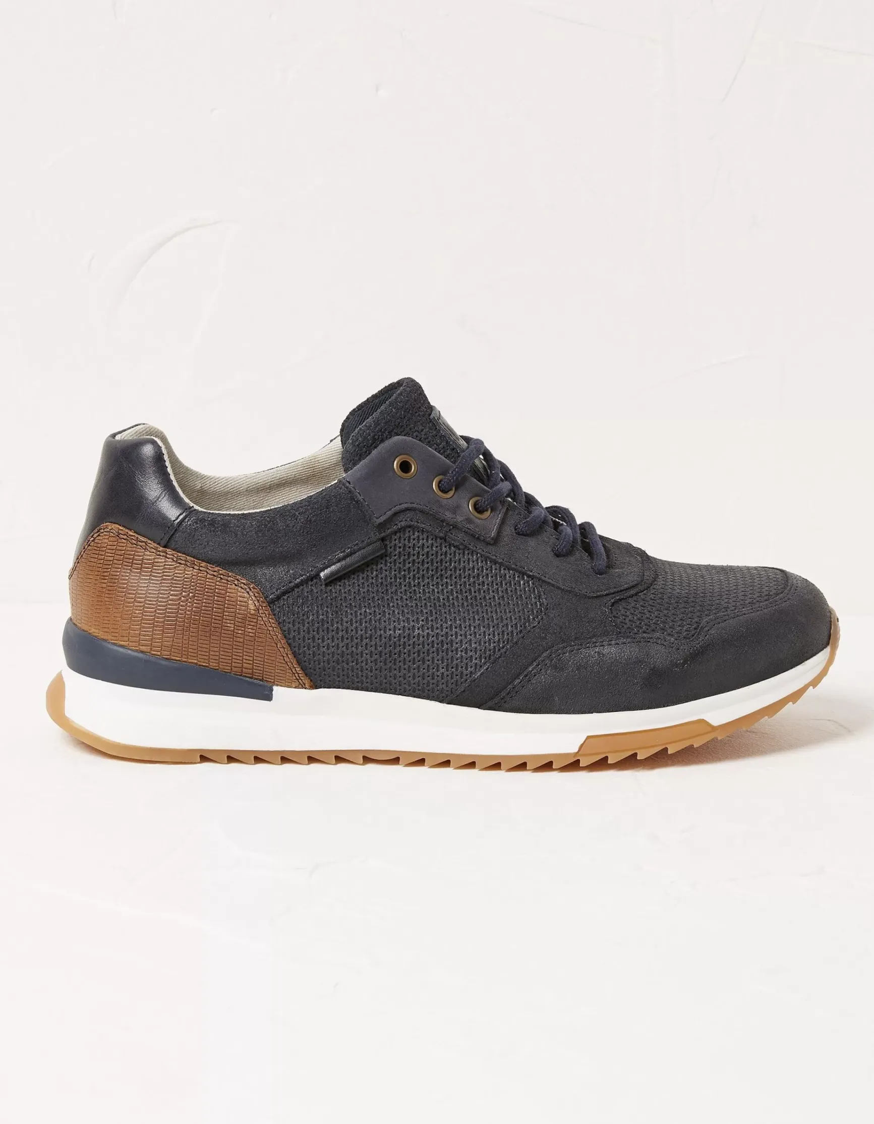 FatFace Leather Trainer|Men View All