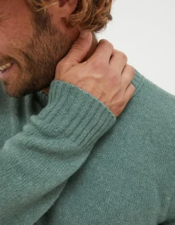 FatFace Lewes Crew Jumper|Men Knitwear
