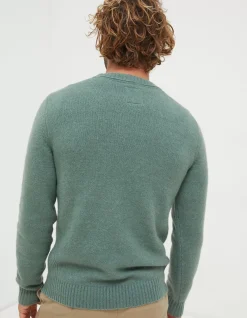 FatFace Lewes Crew Jumper|Men Knitwear
