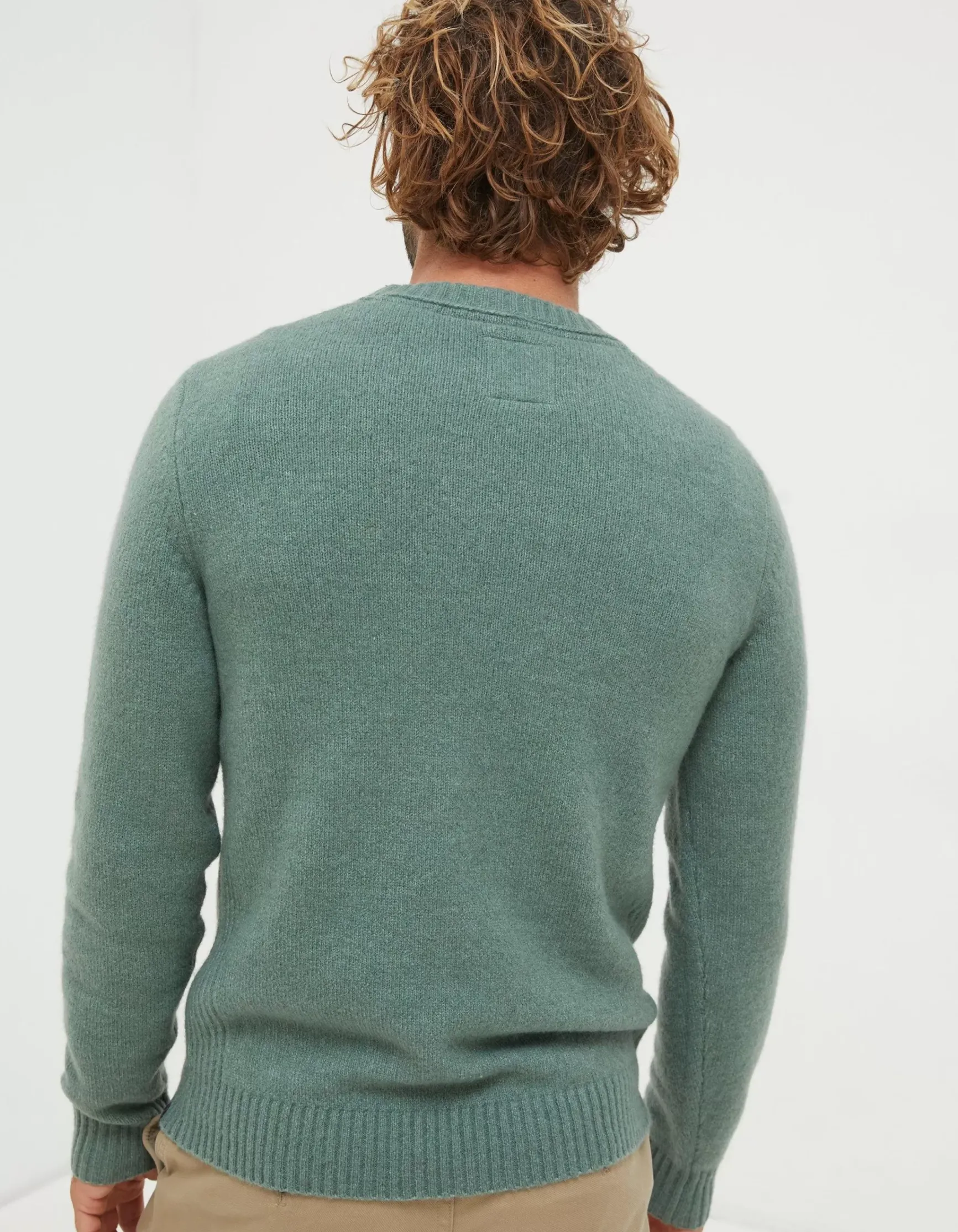 FatFace Lewes Crew Jumper|Men Knitwear