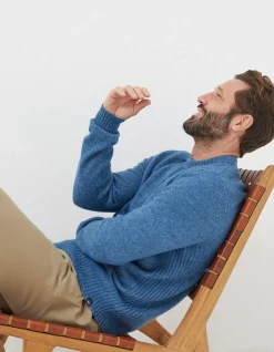 FatFace Lewes Crew Jumper|Men Knitwear