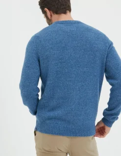 FatFace Lewes Crew Jumper|Men Knitwear