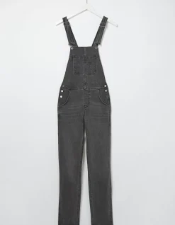 FatFace Lewes Slim Leg Denim Dungarees|Women Jumpsuits & Playsuits