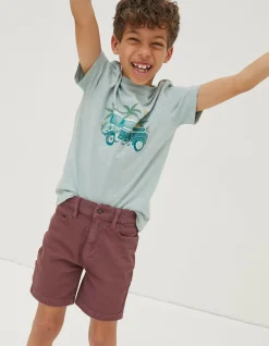 FatFace Lewes Twill Shorts|Boys View All