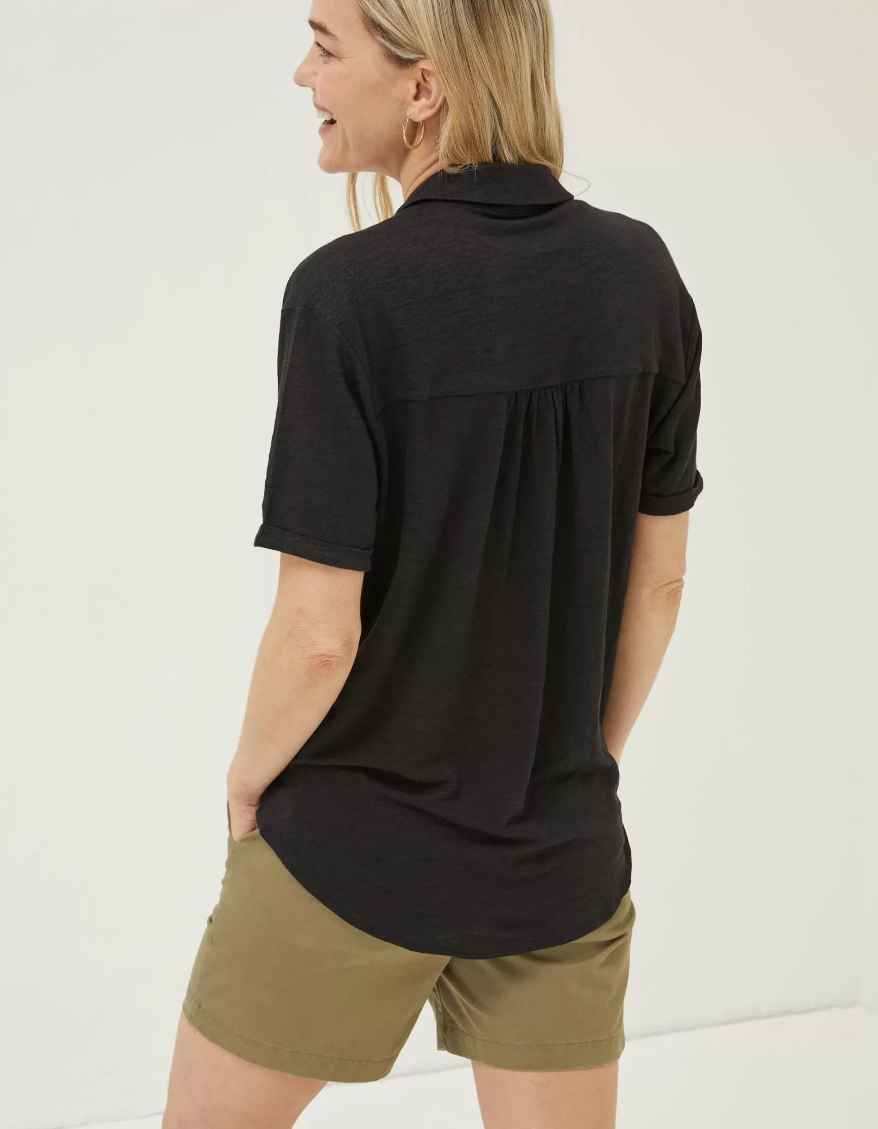 FatFace Linen Shirt|Women Tops & T-Shirts
