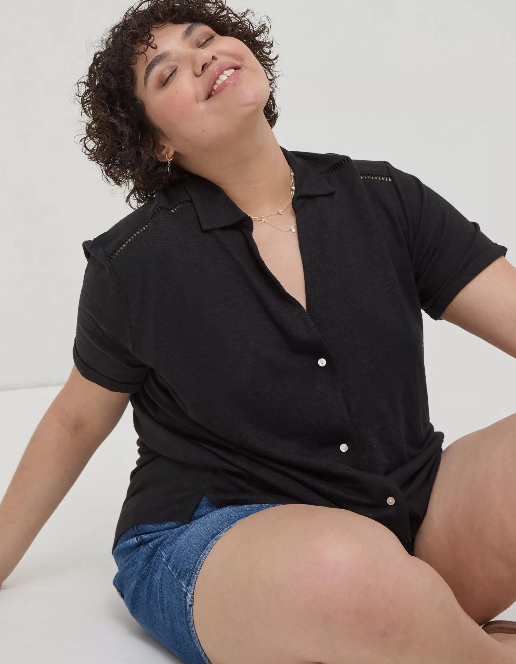 FatFace Linen Shirt|Women Tops & T-Shirts