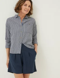 FatFace Linen Shorts|Women Shorts