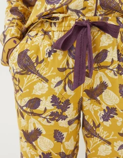 FatFace Lino Bird Pyjama Bottoms|Women Nightwear & Loungewear