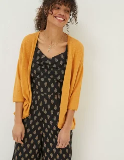 FatFace Lizzy Cotton Linen Cardigan|Women Knitwear
