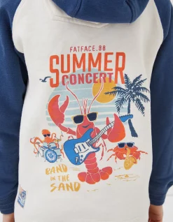 FatFace Lobster Zip Through Hoodie|Boys View All