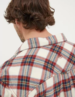 FatFace Long Sleeve Bruton Check Shirt|Men View All