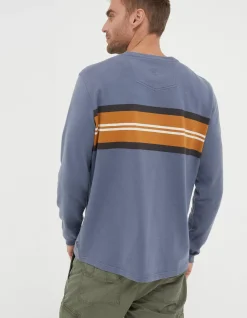 FatFace Long Sleeve Pocket Crew|Men View All