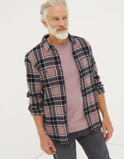 FatFace Long Sleeve Ripley Check Shirt|Men View All
