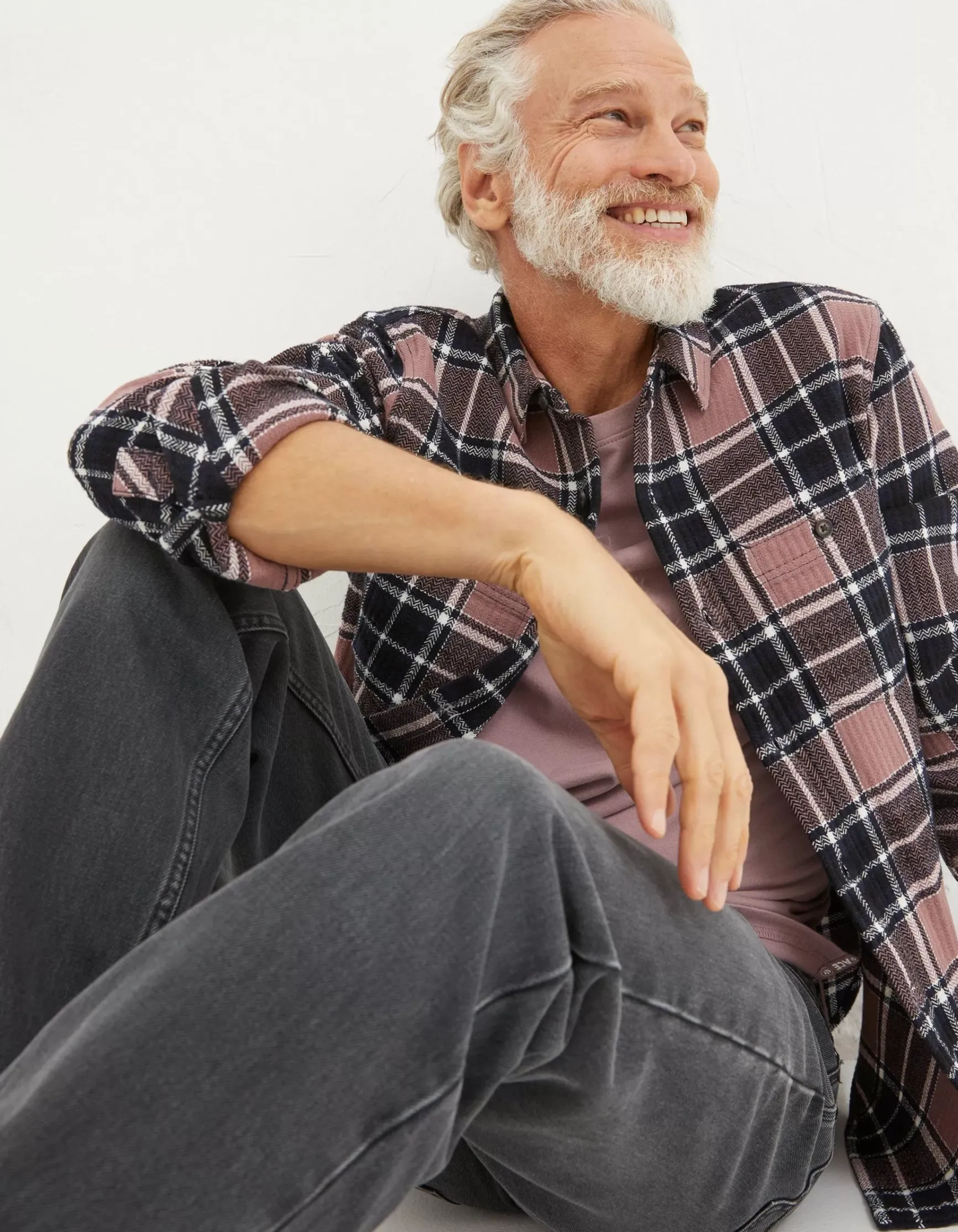 FatFace Long Sleeve Ripley Check Shirt|Men View All