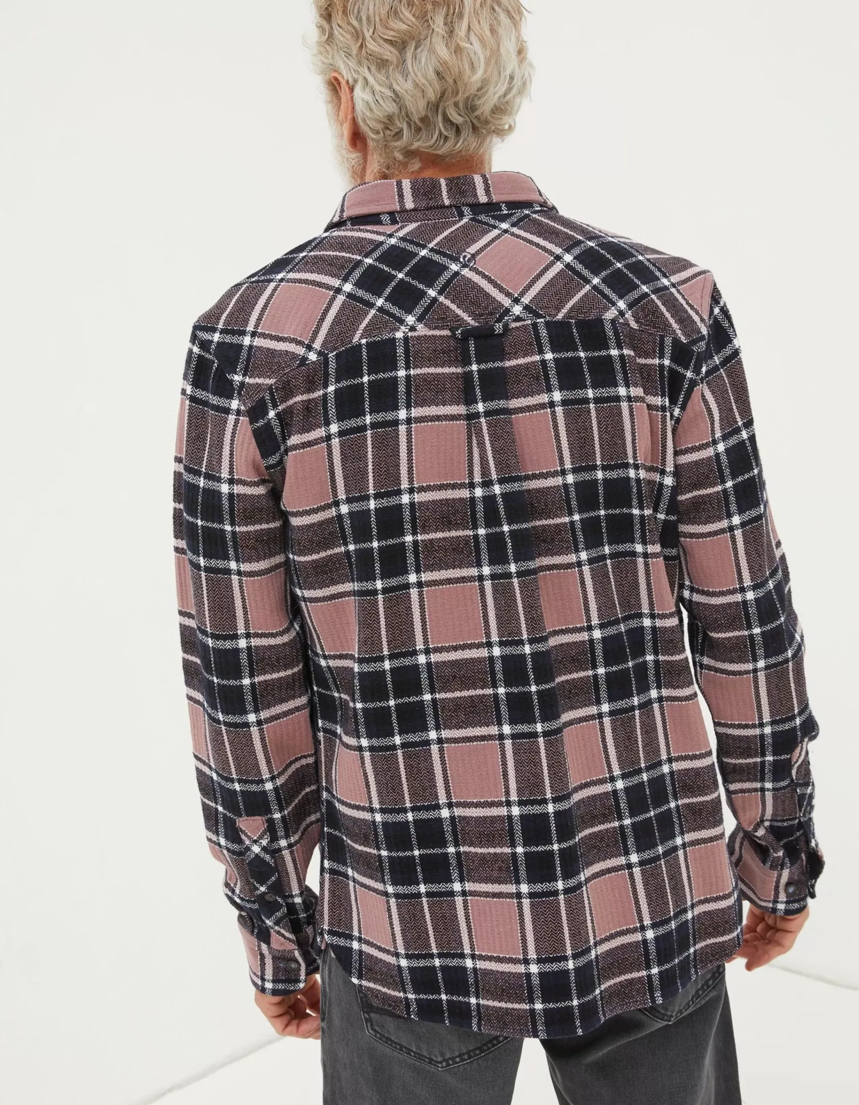 FatFace Long Sleeve Ripley Check Shirt|Men View All