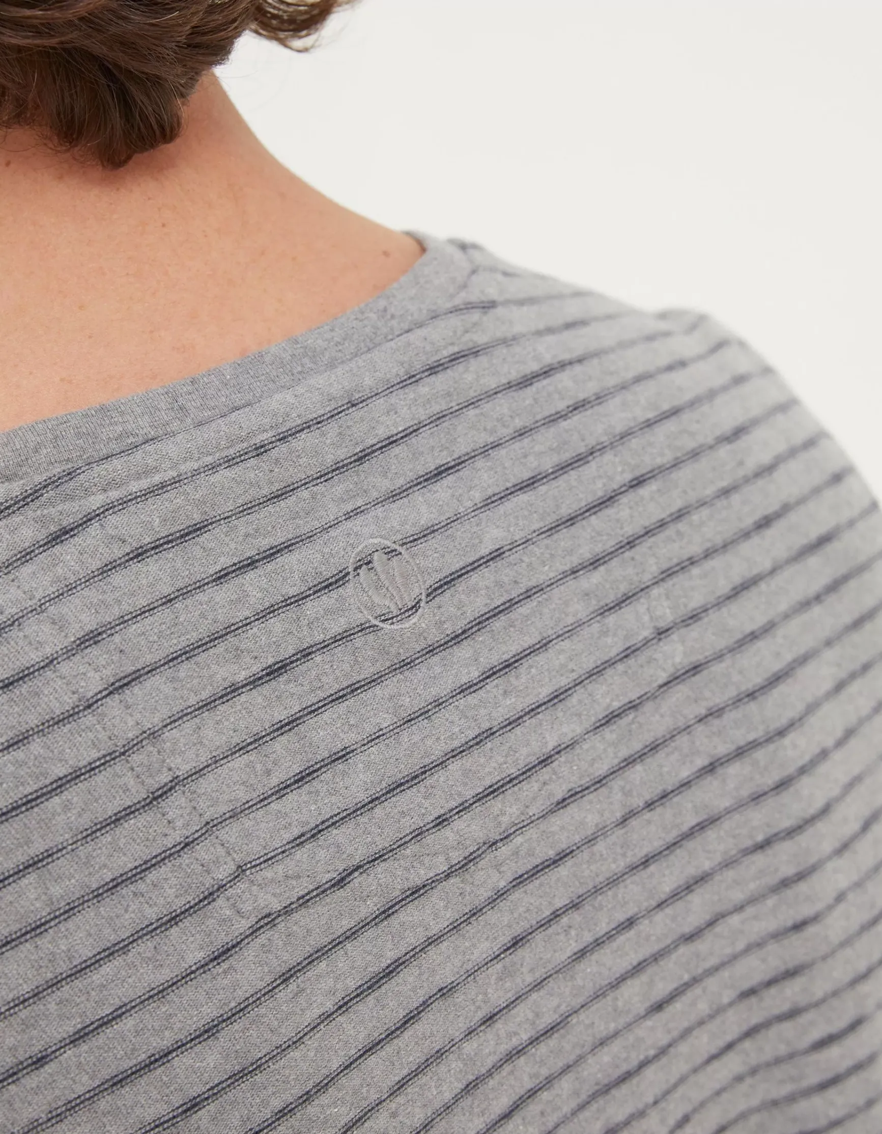 FatFace Long Sleeve Stripe Pocket T-Shirt|Men View All