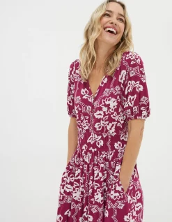 FatFace Lottie Wallpaper Jersey Dress|Women View All