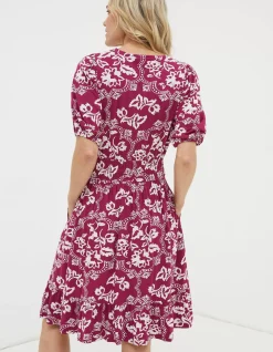 FatFace Lottie Wallpaper Jersey Dress|Women View All