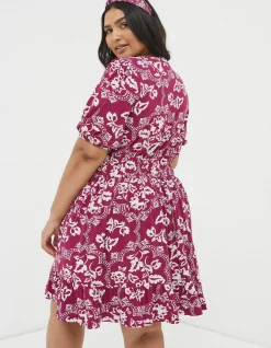FatFace Lottie Wallpaper Jersey Dress|Women View All