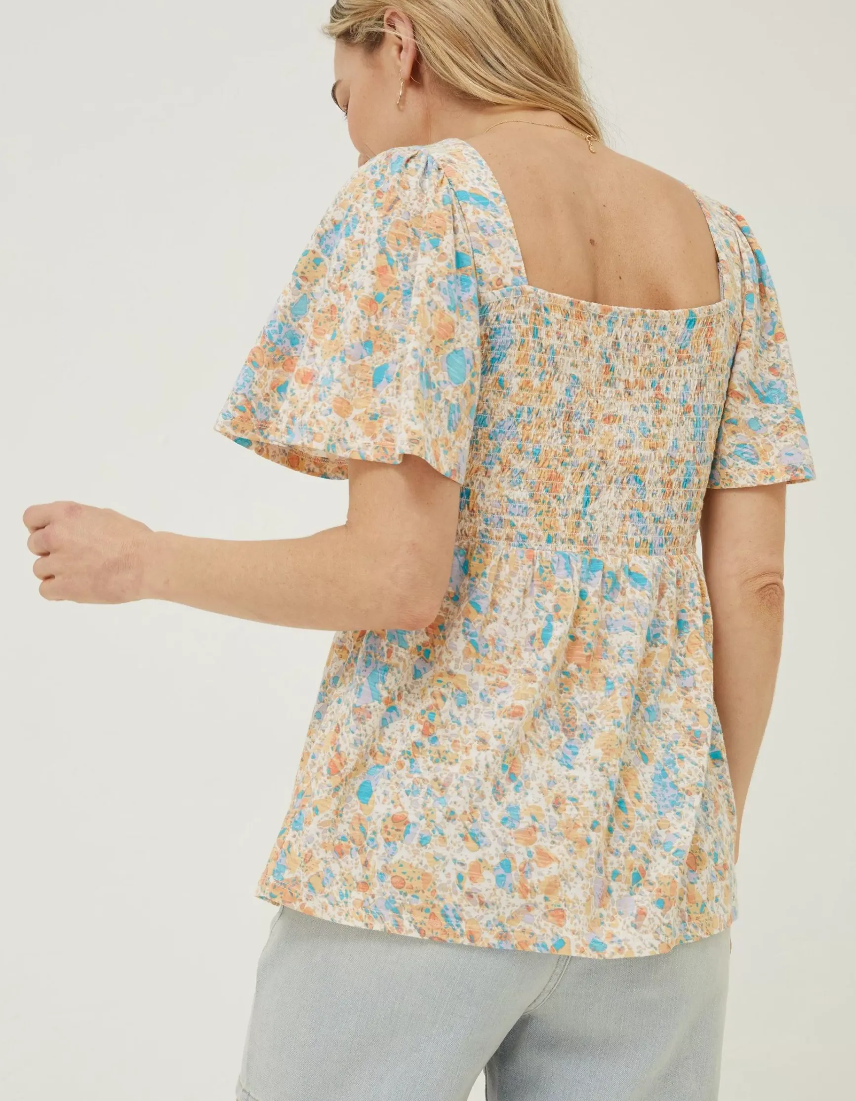 FatFace Lucia Mineral Top|Women Tops & T-Shirts
