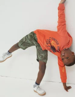 FatFace Lulworth Camo Cargo Shorts|Boys View All