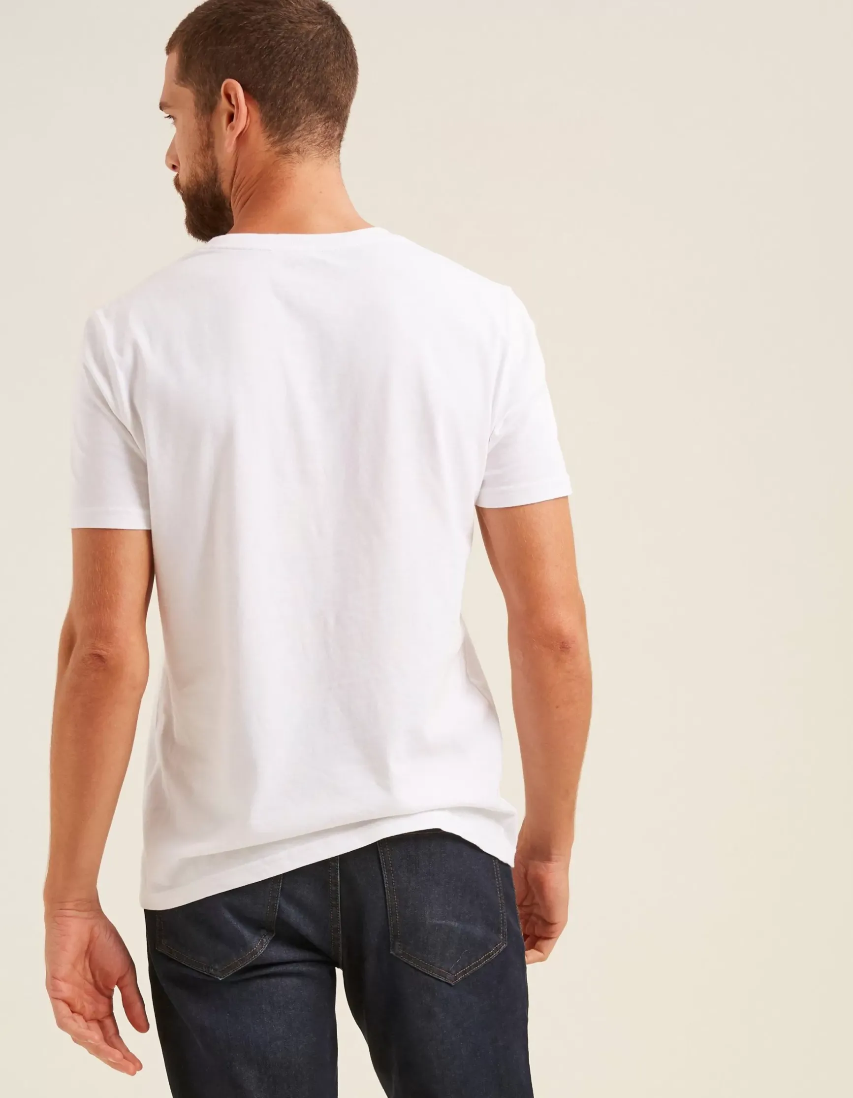 FatFace Lulworth Crew Neck T-Shirt|Men T-Shirts