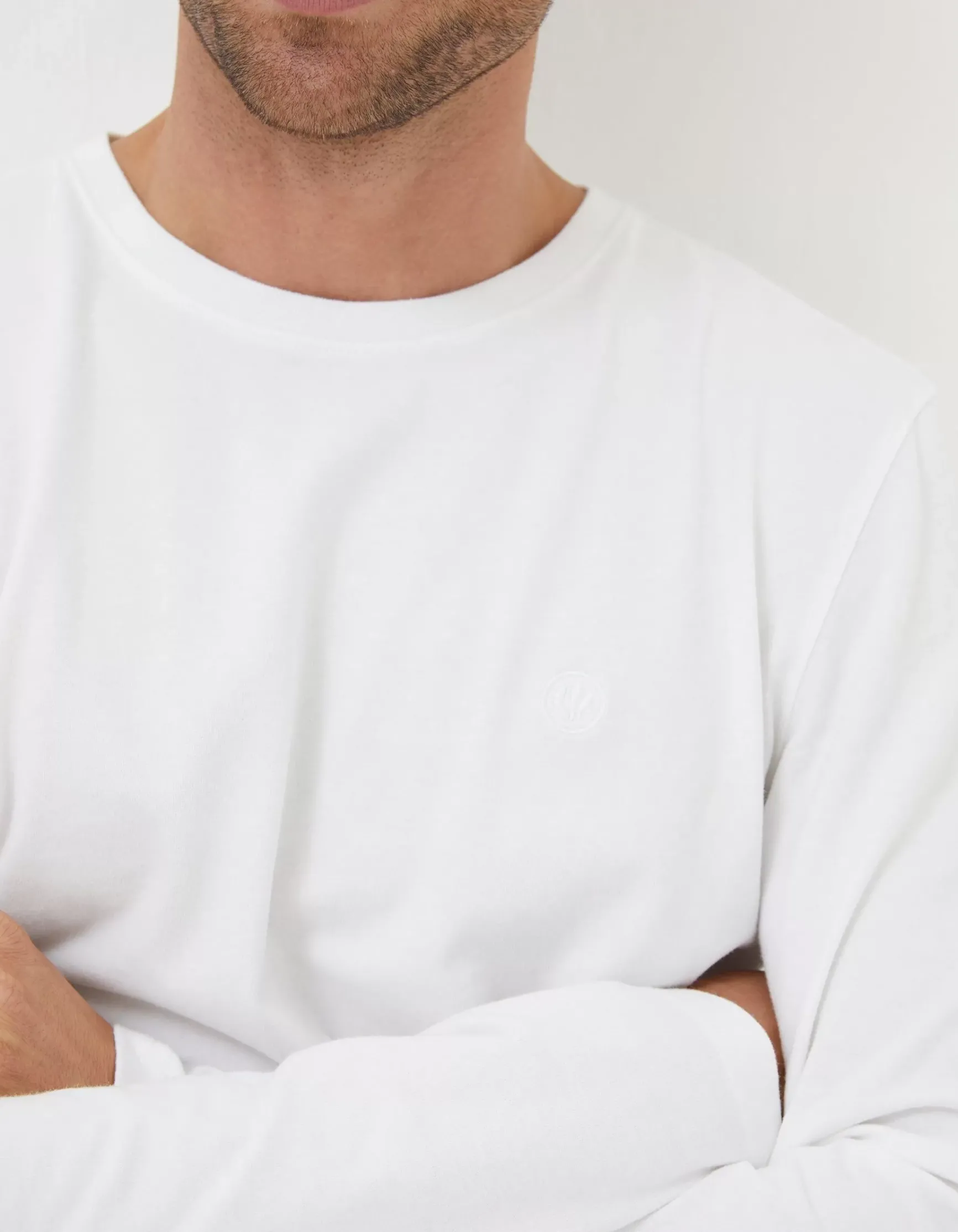 FatFace Lulworth Long Sleeve T-Shirt|Men T-Shirts