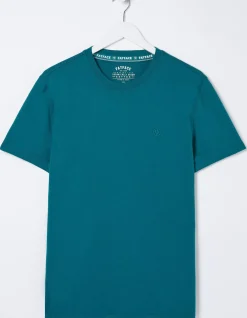 FatFace Lulworth Organic Cotton Crew T-Shirt|Men View All